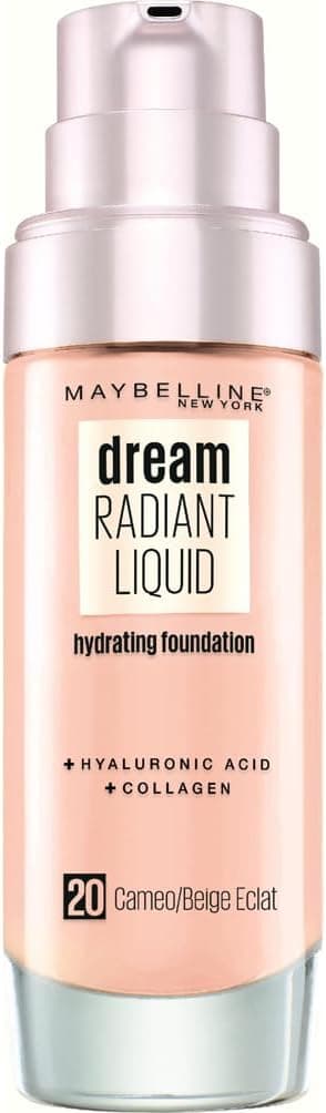 Maybelline New York - Foundation Perfecting Fluid - FPS13 - Dream Satin Liquid - Beige Radiance (20) - 30 ml