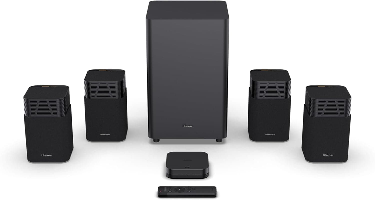 Soundbar Hisense 20015127 HT SATURN 4.1.2 Subwoofer wireless Black - Image 9