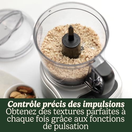 Cuisinart Mini Prep Pro: Compact 900ml Multi-Function Food Processor Ideal for Chopping, Grinding, Mixing and Mixing Equipped with a Reversible Stainless Steel Blade and Powerful Motor. Washable Parts - Image 6