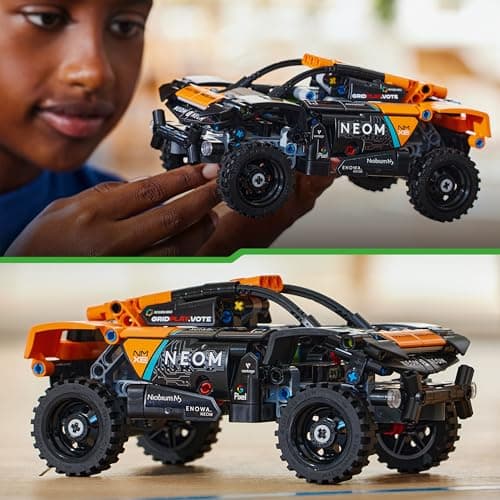 LEGO Technic NEOM McLaren Extreme E Race Car, Jouet de Voiture à Rétrofriction pour Enfants, à Construire, Cadeau Technique pour Garçons et Filles Dès 7 Ans 42166 - Image 6