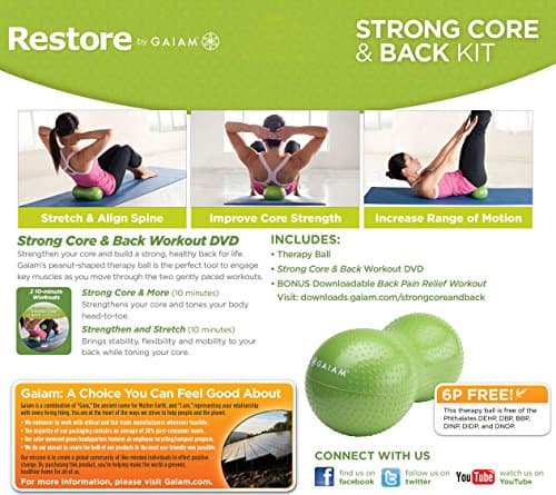 Gaiam Restore Strong Core and Back Kit - Image 6