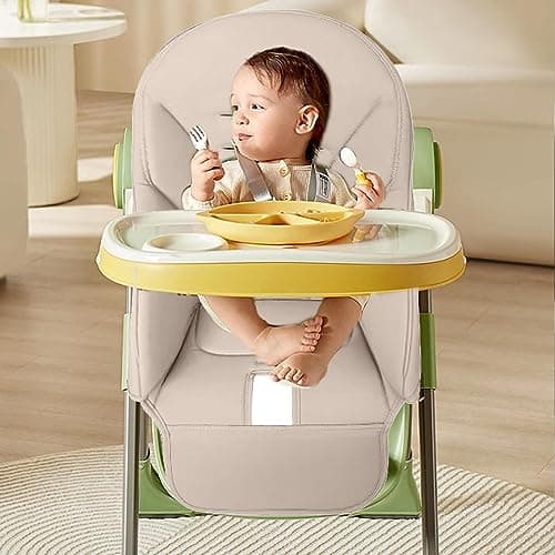 Baby Dining Chair | PU Leather Seat Cover | High Chair Cushion Compatible with Peg Perego, Kosmic Jane, Baoneo, Siesta Zero3 - Image 3