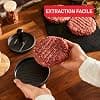 Tefal Burger Press - Non-Stick Coating, Roasted Stries, Grey Stain Resistant Coating, Dishwasher Safe - Official Tefal K1854034 Accessory - Image 5