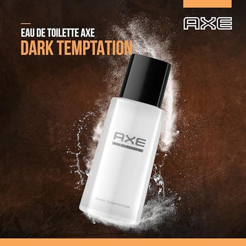 AXE - Eau de toilette Dark Temptation - Efficacité et fraîcheur 24h - Parfum énergisant aux notes riches et intenses de chocolat noir et d'épices - 100ml - Image 5