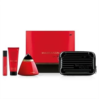 Mauboussin Mauboussin - Coffret Prestige In Red : Eau de Parfum 100ml, Lait Corps 75ml, Travel Spray 20ml & Sac Bandoulière