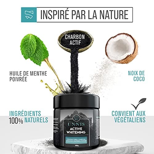 Activated Charcoal Dental Whitening Powder, Natural Teeth Whitening Powder for Cleansing, Gum and Enamel Safe, 100g - Image 4