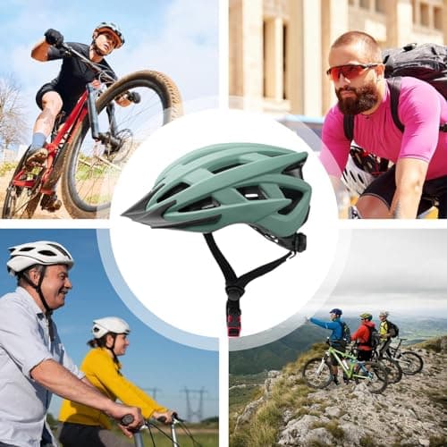Bicycle Helmet, Lightweight Bike Helmet, Adjustable Mountain and Road Bike Helmets, Unisex Cycling Head Protector, Safety Helmet for Mountain Bike, Electric Bike - Image 6