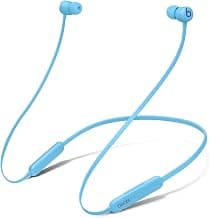 Beats Flex Écouteurs sans Fil – Puce Apple W1 pour Casques et écouteurs, écouteurs magnétiques, Bluetooth Classe 1, 12 Heures d'écoute – Bleu Ardent