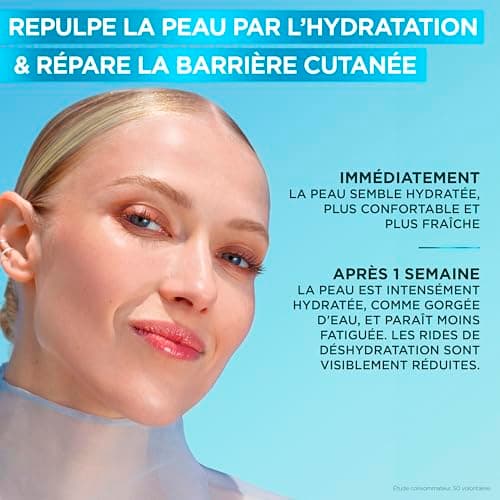 GARNIER Skin Active - Crème Gel Visage Hyaluron Barrier Repair - Repulpe & Apaise - 48H - Glycérine, Acide Hyaluronique & Aloe Vera - Vegan & Cruelty Free - Tous Types de Peaux - Homme & Femme - 50ml - Image 4