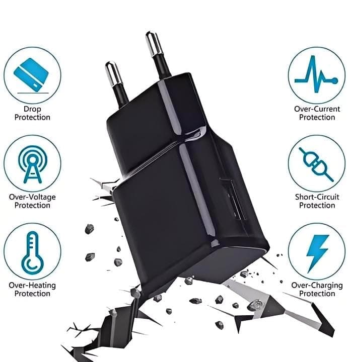 2PCS USB Wall Charger, 5V 2A Charger Power Adapter, Fast Charging USB Block, Charging Plug Block Cube, Wall Plug for iPhone, iPad, Sumsung, Android, Kindle, Baby Bottle Warmer - Image 4