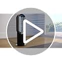 Dyson Hot+Cool Jet Focus Chauffage et ventilateur AM09 – 2-en-1 : chauffe et refroidit avec flux d’air puissant (Blanc/Argent) - Image 8