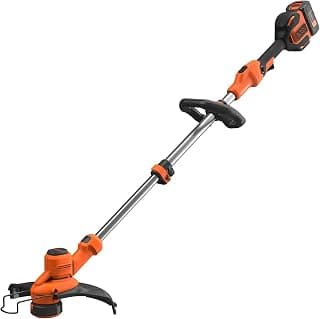 BLACK+DECKER Coupe-Bordures sans Fil 36V avec Batterie et Chargeur Rapide - Largeur de Coupe 33cm, Moteur brushless, déroulement Automatique du Fil, Vitesse Variable - BCSTA536L1-QW