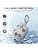 AhaStyle AirPods 4 Case (2024) with Retro Game Console Cleaning Kit for AirPods 4th Generation Soft Silicone Protective Cover for Apple AirPods 4 2024 Charging Case (Light Grey) - Image 7