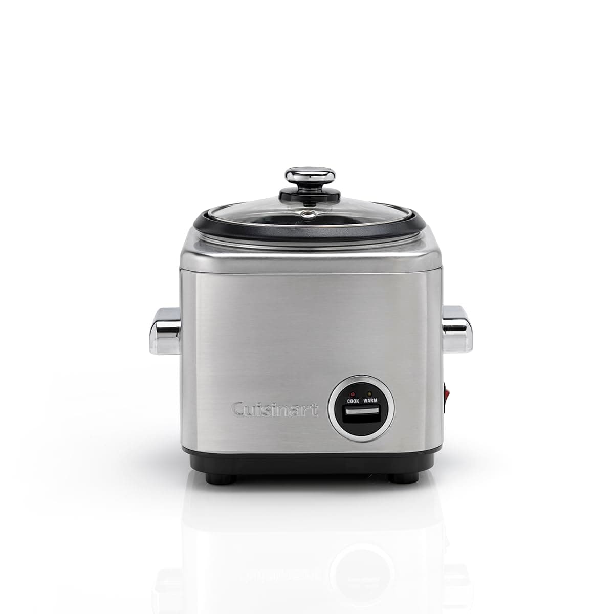 Cuisinart Rice Cooker 400g | Rice & Cereal Multicooker | Steam & Keep Warm | Retractable Wire | BPA Free Stainless Steel | Measuring Cup & Rice Spoon | Recipe Book Included