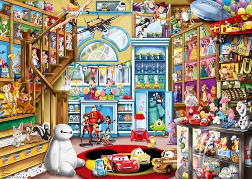 Ravensburger - Adult Jigsaw Puzzle - 1000 piece puzzle - The Toy Shop/Disney - Adults and Children from 14 years old - High quality puzzle - Disney Classic - 12000527 - Image 2