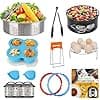 3 Liter Instant Pot Accessory Set, Compatible with InstaPot 3 Liter Accessories Only, Mini Accessory with Sealing Ring, Steamer Basket, Springform Pan, - Image 3