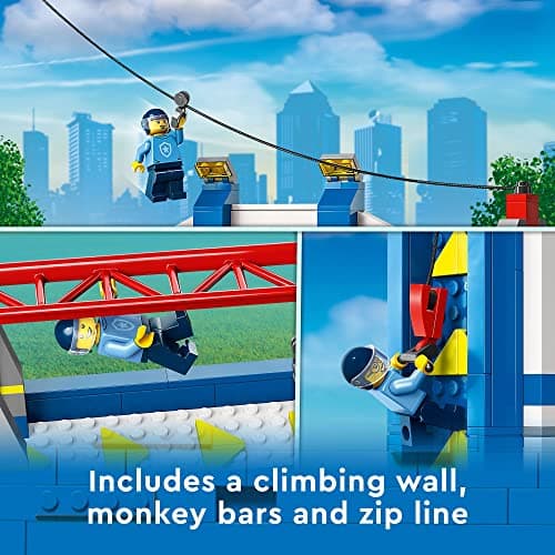 LEGO City Police Training Academy 60372, Playstation with Obstacle Course, Horse Figure, Quad Toy and 6 Officer Figures, for Kids Ages 6 and Up - Image 5