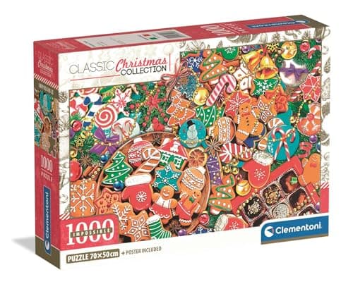 CLEMENTONI, PZL 1000 Impossible Christmas Treats Compact, 39998 - Image 2
