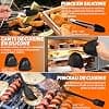 Air Fryer Ninja Accessories - Double Zone Air Fryer Accessory Set For Ninja AF300EU, AF400EUCP, DZ400EU, Double Air Fryer 7.6L-9.5L | BPA Free, Dishwasher Safe - Image 6