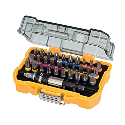 DEWALT Set of 32 25mm Heavy Duty and Precise Screwdriver Bits Assortment 32 Pieces with Quick Change Bit Holder Compatible TSTAK DT7969-QZ - Image 3