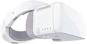 DJI - Goggles Designed for DJI Drones Ergonomic Design Touchpad & Radio Control Ultra High Quality Screens, Up to 6 Hours of Battery Life, Micro USB Cable, Drone Accessories