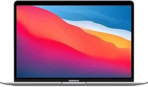 2020 Apple MacBook Air with Apple M1 Chip (13-inch, 8GB RAM, 256GB SSD) (AZERTY French) Silver (Refurbished)