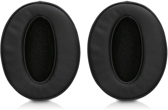 Ear Pads for Sennheiser HD4.50/HD4.50BT/HD 4.50BTNC/HD4.50SE/HD4.40BT Headset, Replacement Earpad for Sennheiser HD4.30G/HD4.20S/HD458BT/HD 450BT/HD400S/HD350BT/HD300 (Black)