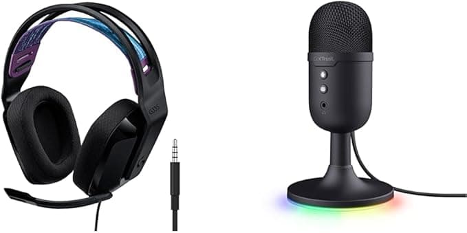 Logitech Logitech G 335 Gamer & Trust Gaming Headset GXT 236 Yami Mic
