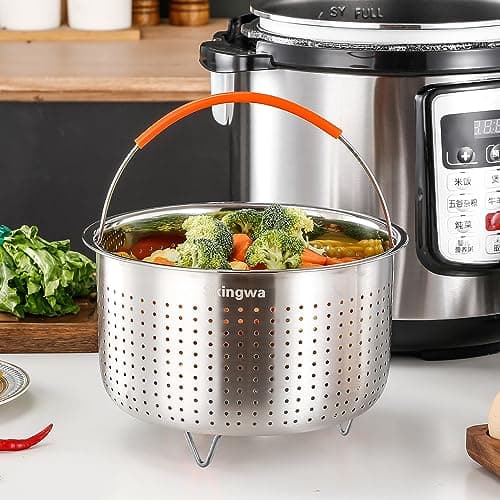 6 Litre Stainless Steel Steamer Basket for Instant Pot Flower Pots - Image 7