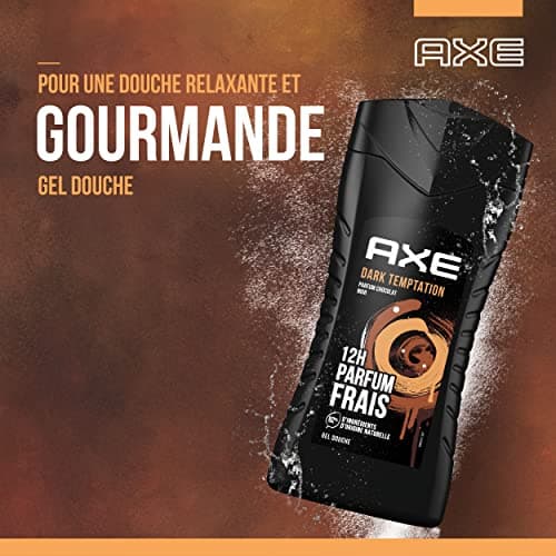 Coffret cadeau homme Dark Tentation avec 2 produits un déodorant bodyspray de 200 ml et une eau de toilette de 100 ml au parfum masculin et délicieusement frais de chocolat noir - Image 8