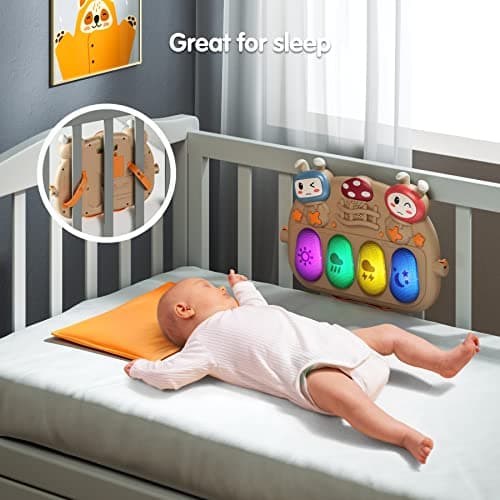 TUMAMA Musical Toy Mat, Play Mat and Games, Music Mat for Baby Activity Mat for Toddlers Boys Girls Gift (Rabbit) - Image 6