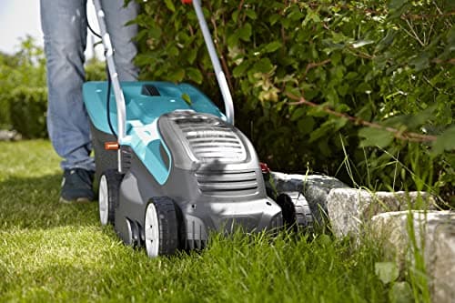 Powermax Li-40/32Gardena Battery Lawnmower: Lawnmower up to 280 m², Cutting Width 32 cm, Capacity 40 L, Cutting Height 20-60 mm, Folding Handlebar, Battery and Charger (5033-20) - Image 6