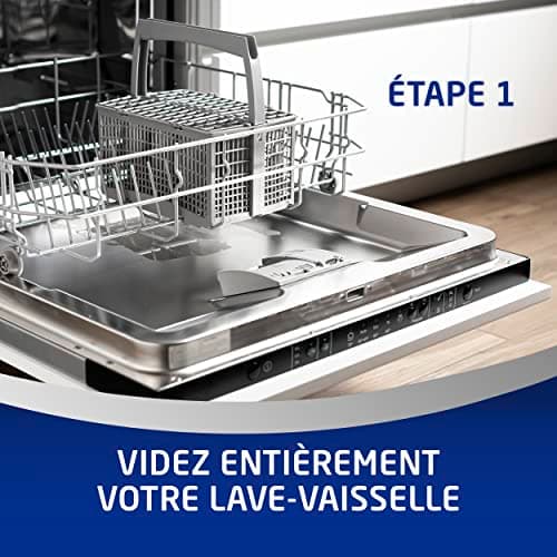 Sun Classic Dishwasher Cleaner 3 Doses Against Limestone and Fat Deposits - Image 5