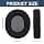 Earpads for SteelSeries Arctis 1 3 5 7 7P 9X Pro Foam Replacement Cushion for Wired Gaming Headset with Noise Insulation Foam Replacement Breathable Mesh (Black) - Image 3