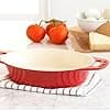 Staub Ceramic 9 Oval Dish (Cherry) by Staub - Image 4