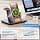 Upgraded 6-in-1 Inductive Charging Station for Samsung with Alarm Clock & Light | 15W Fast Wireless Charging Stand for Galaxy S25/S24/Z Fold6/Flip/Note, Watch Ultra/6/5 Pro, Galaxy Buds - Image 8