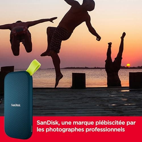 SanDisk Monterey 2TB Portable SSD (External Solid State Drive, Read Speed Up to 800MB/s, Two Meter High Drop Protection, Rubber Notch) - Image 7