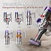 Mini Hair Free Turbine Brush Compatible with Dyson V7 V8 V10 V11 V15 SV10 SV11 SV12 SV14 Vacuum Cleaners, Ideal for Cleaning Sofa, Pet Baskets, Mattresses, Stairs - Image 3