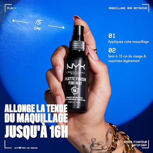 NYX Professional Makeup Matte Matte Finish Setting Setting Spray Matte Finish Finish Spray Matte Finish Vegan Formula - Image 5