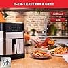 Moulinex Easy Fry & Grill Digital 2-in-1 Oil-Free Fryer + Grill, Capacity 4.2 L, Up to 6 People, 8 Automatic Programs, Temperature Adjustable, Digital Timer, Air Fryer EZ505D10 - Image 5