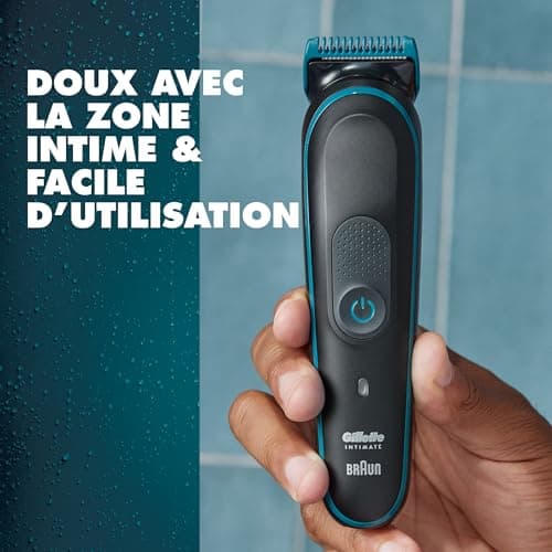 Gillette Initmate I5 Men's Electric Trimmer for Shaving Intimate Areas and Pubic Hair Soft with Sensitive Skin, Waterproof, Wireless, Wear-resistant Blades No Need for Replacement - Image 7