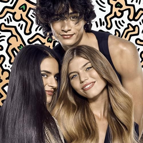 Pantene Pro-V x Keith Haring Art Collection Smooth & Silky Keratin Protect Hair Mask 300 ml for Curly and Dry Hair, Up to 72 Hours of Silky Smooth Hair, in 1 Application, Active Nutri-Plex - Image 7