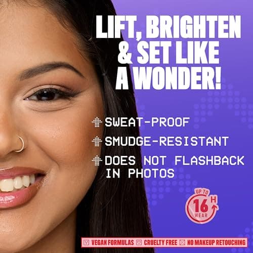 NYX Professional Makeup Wonder Snatch Powder – Poudre libre fixatrice – Fini mat doux – Tenue 16H Sans Effet plâtre – Texture Ultra-Légère – Teinte : Sugar Serve - Image 4