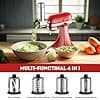 Stainless Steel Vegetable Grater Accessory for Kitchenaid, Cheese Grater/Cutter for Kitchenaid Accessory, with Four Stainless Blades - Image 4