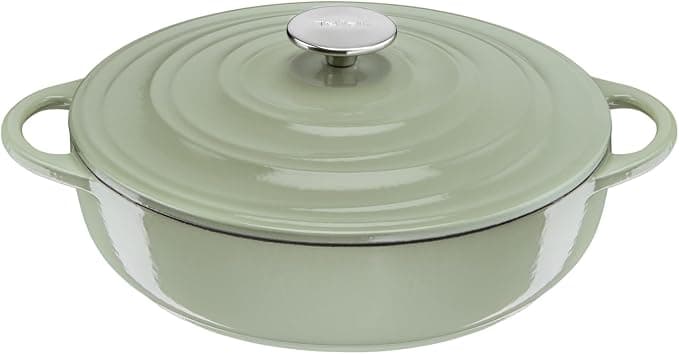 Tefal Lov E25872 28 cm Sauté Pan with 2 Handles Green - Image 1