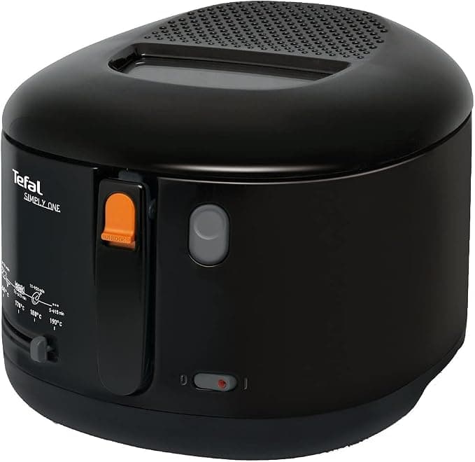 Tefal FF1608 Simply One Electric Deep Fryer, XL Capacity for up to 1.2 kg of French Fries, Exclusive Cooling Wall System, Dishwasher Safe Parts, Window, Adjustable Thermostat, - Image 1
