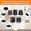 11 Pieces Air Fryer Accessory for Philips 2000 Series 6.2L, Ninja Air Fryer MAX PRO 6.2L, AirFryer Accessory Compatible with COSORI XXL 5.5L-6.4L Dual Blaze 6.4L/Turbo Tower Pro 10.8L - Image 6