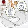 MONTERAL Anti-Splash Lid for Kitchen Processor 245 x 39 mm with Original Code KW716198 31227 for Kenwood KM2 KM3 KM4 KM6 KM8 - Image 5