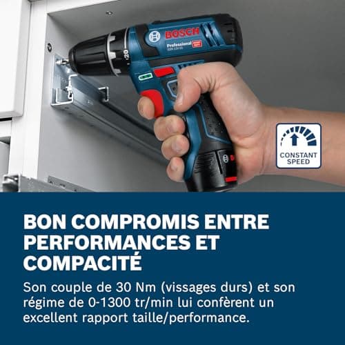 Bosch Professional 12V System perceuse-visseuse sans-fil GSR 12V-15 (sans batterie ni chargeur) - Image 8