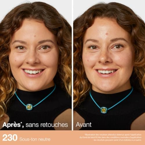 Maybelline New York - Fit Me! Matte & Poreless Fluid Foundation - Normal to oily skin - Shade: 230 Sandy Beige - 30 ml - Image 5